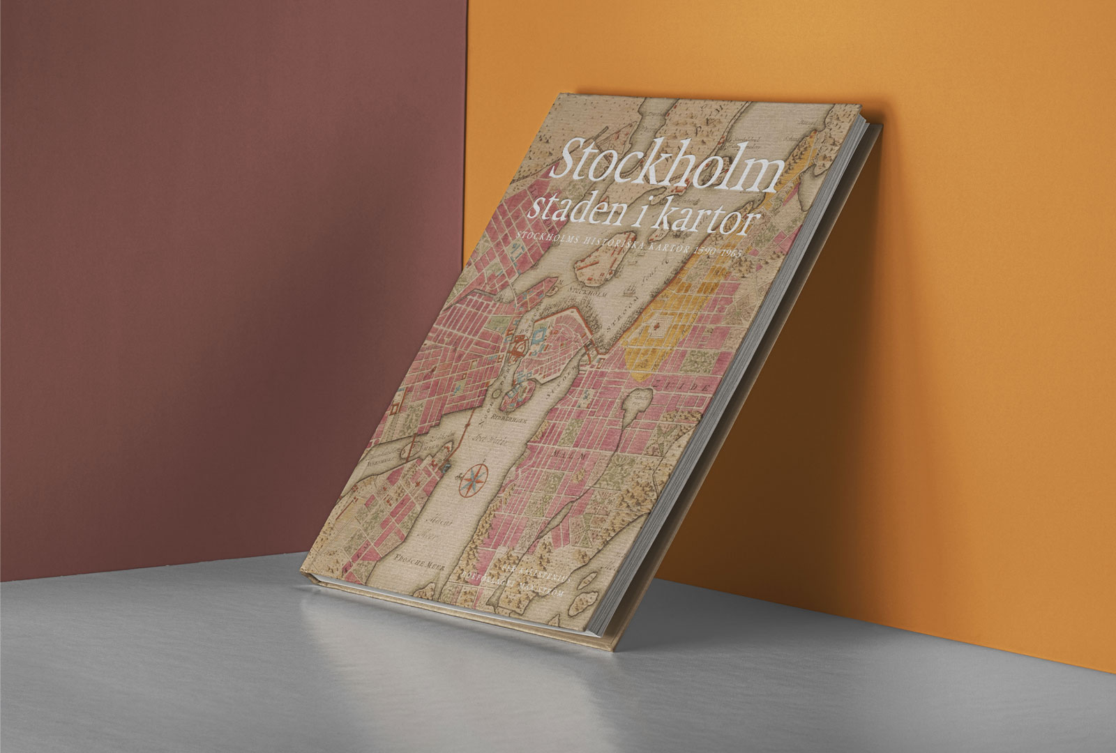 Per Kallstenius samlar Stockholms historiska kartor i bok