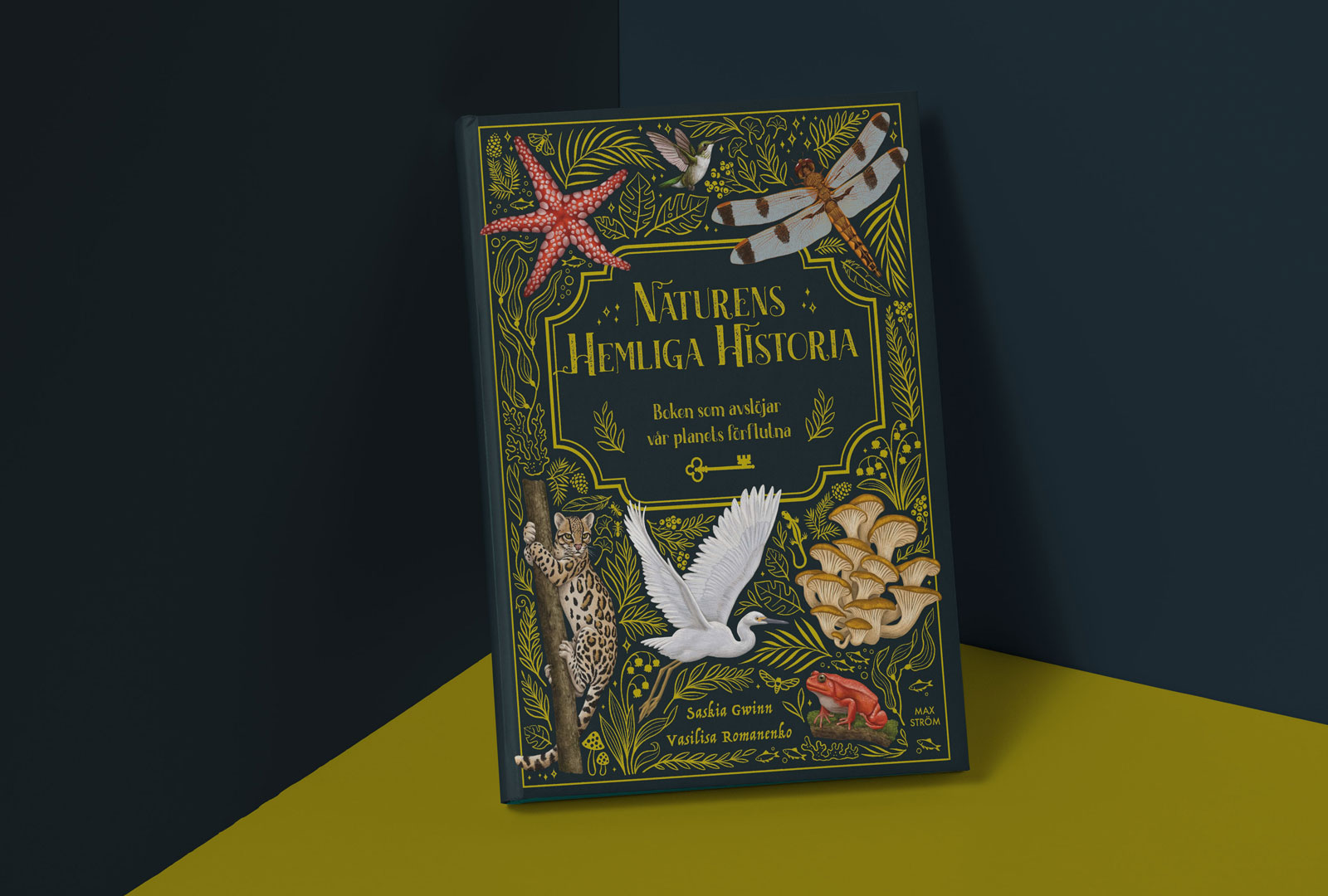 Fascinerande bok om naturens hemliga historia för barn 6–9 år