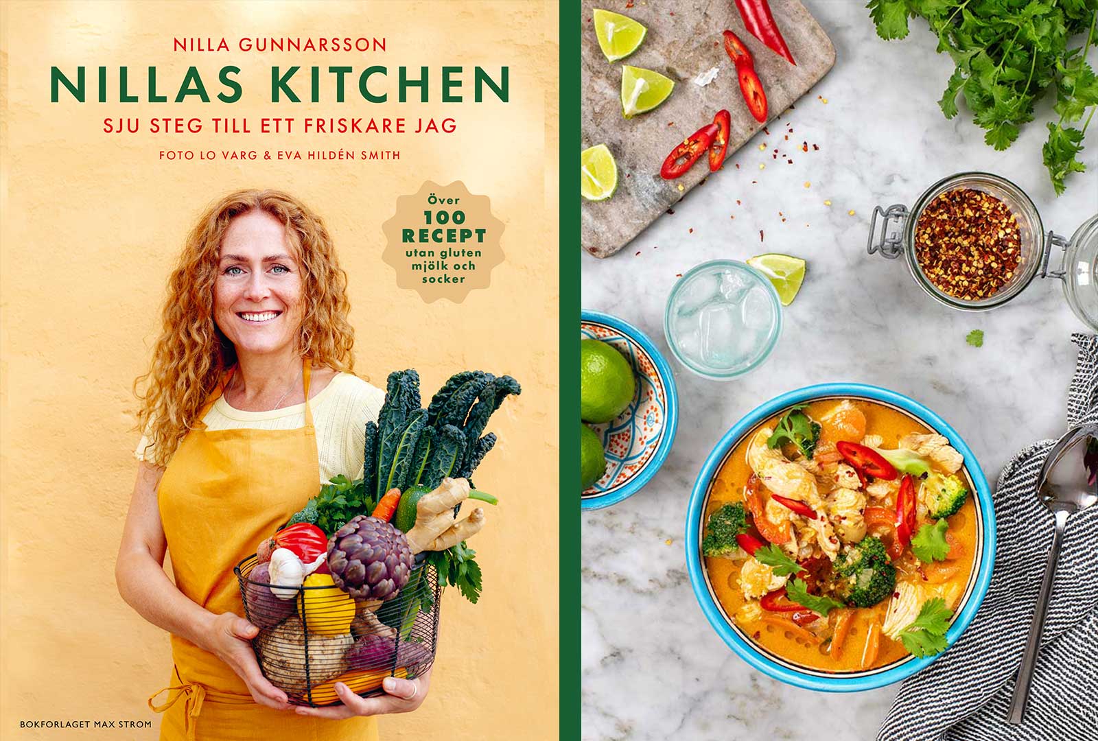 Efterlängtad nyutgåva av Nillas Kitchen. Sju steg till ett friskare jag