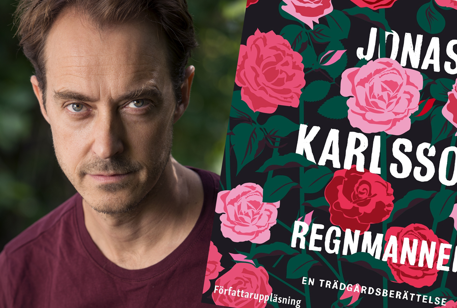Jonas Karlssons nya bok Regnmannen – i författaruppläsning