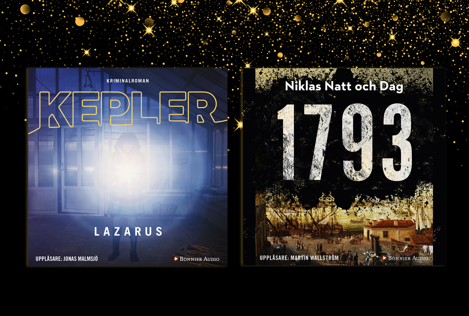 Lazarus och 1793 utsedda till Årets bästa ljudböcker