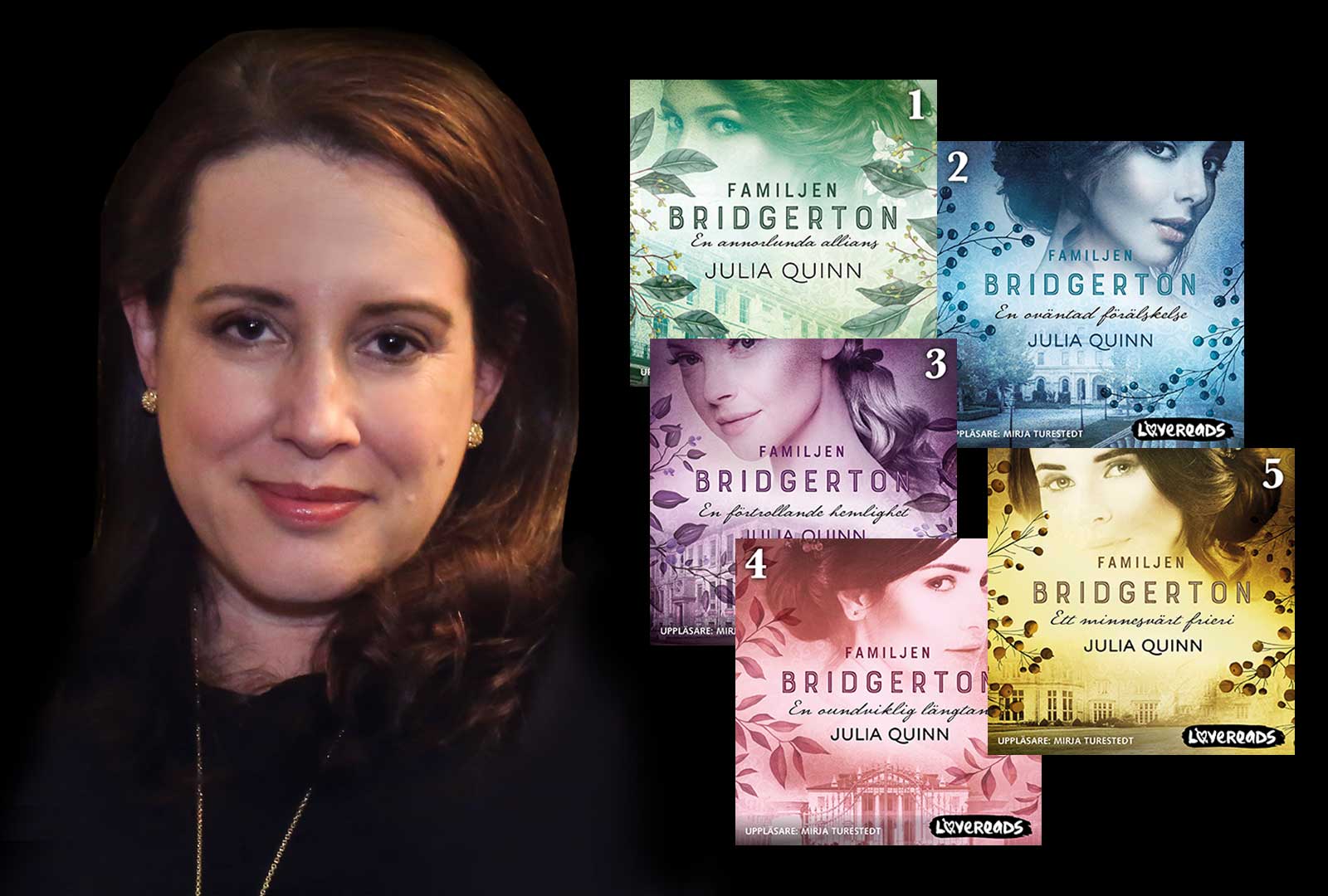 Julia Quinn – en av världens största romanceförfattare – till bokmässan