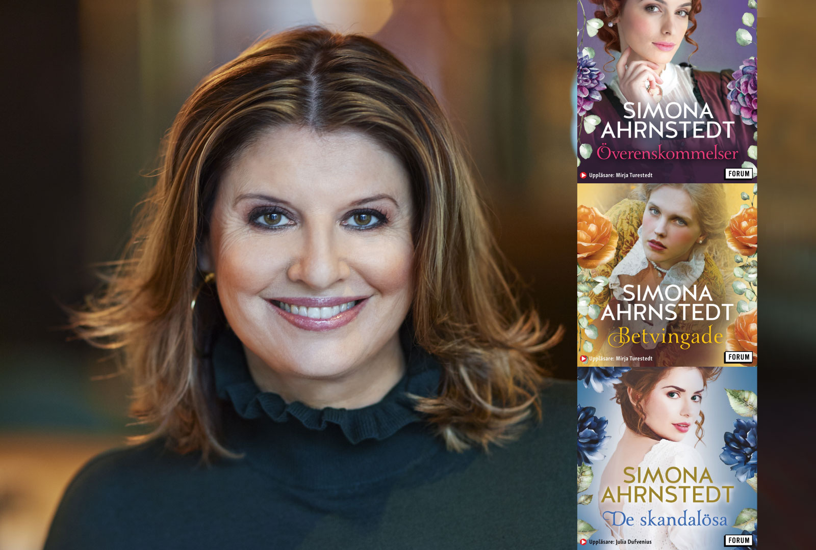 Simona Ahrnstedts hyllade serie om Slottet Wadenstierna