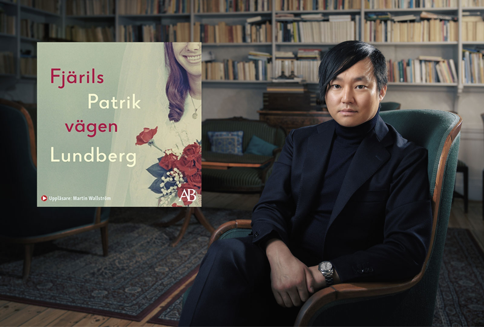 Patrik Lundberg tilldelas Studieförbundet Vuxenskolans Författarpris