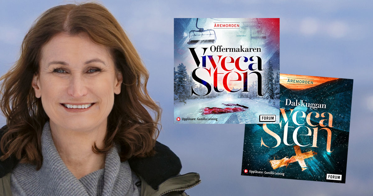Viveca Stens succéböcker Åremorden ska bli tv-serie på Viaplay