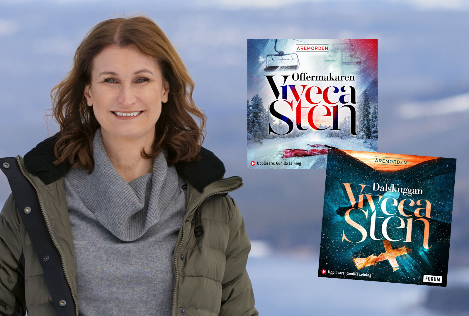 Viveca Stens succéböcker Åremorden ska bli tv-serie på Viaplay