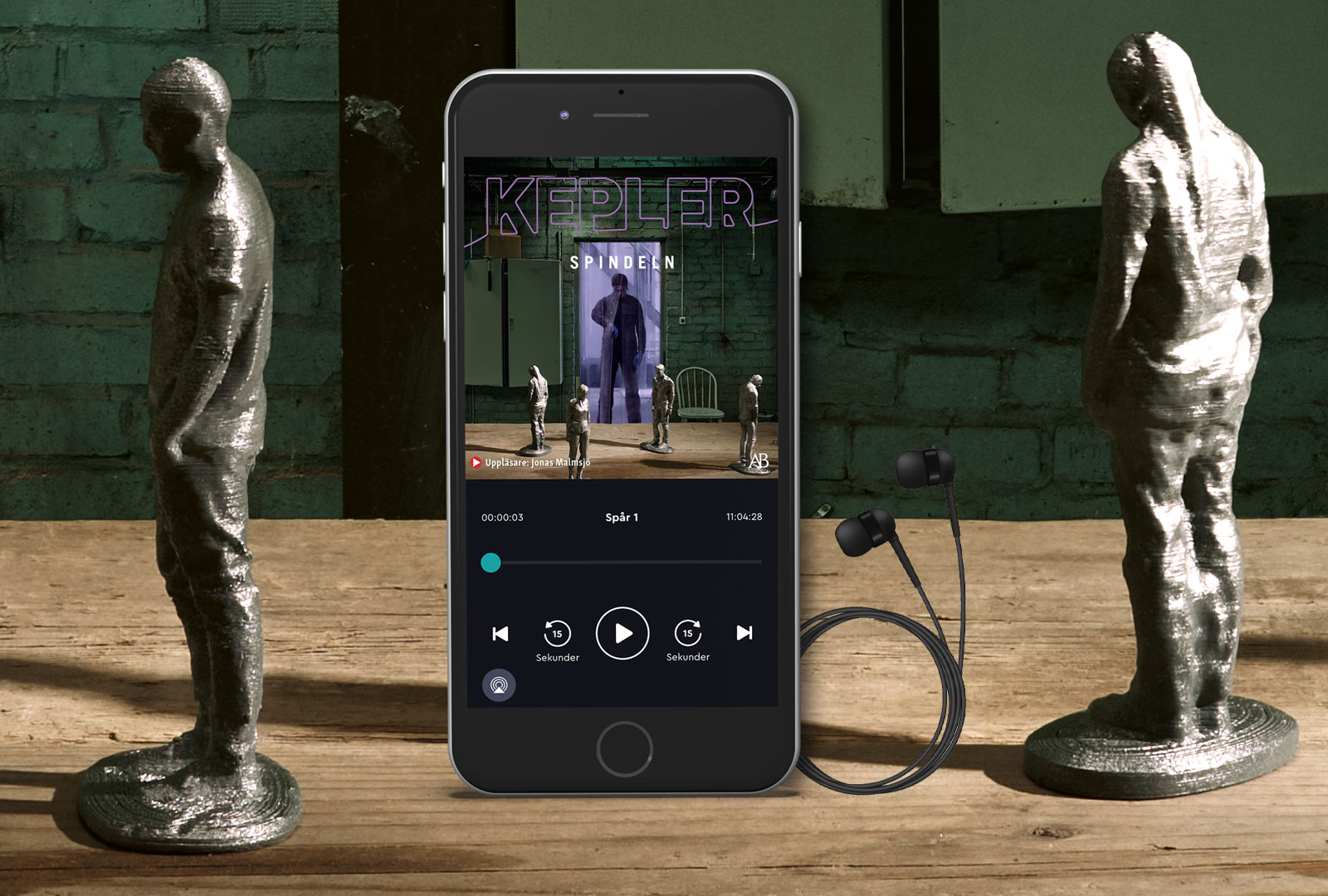 Spindeln 2022 års mest lyssnade bok på Storytel