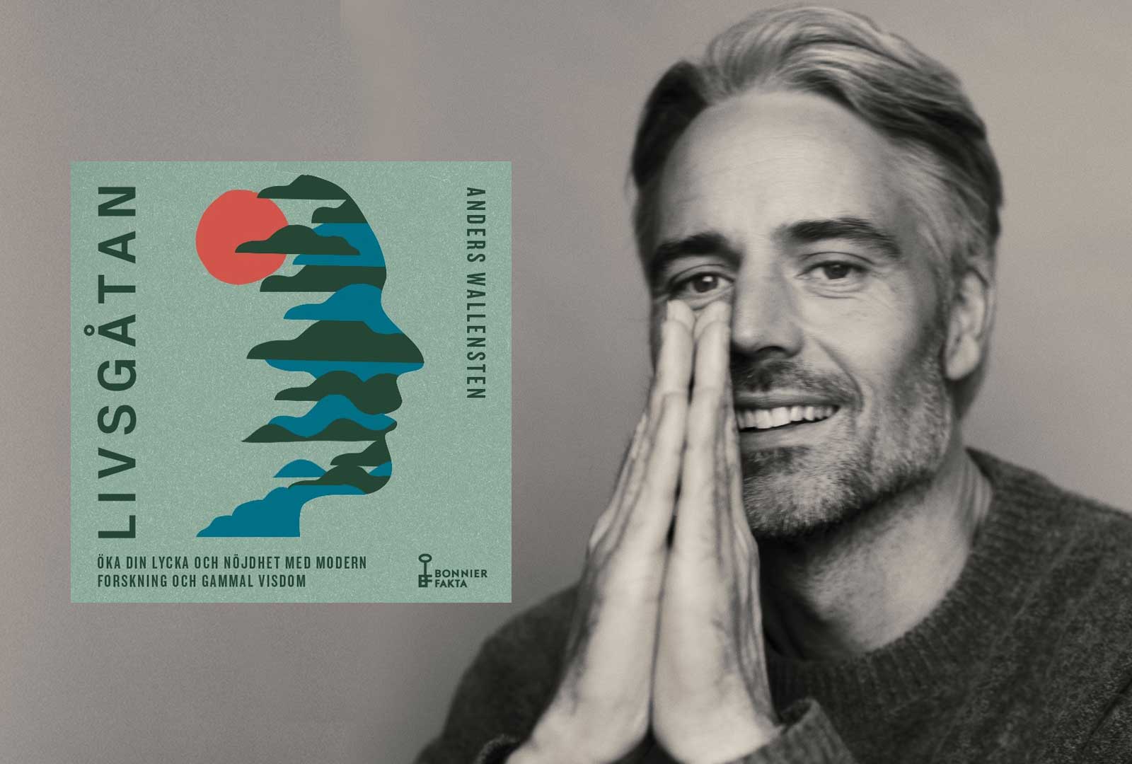 Anders Wallensten aktuell med bok om lycka och välbefinnande