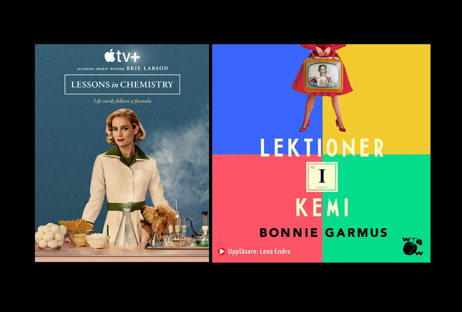 Succéromanen Lektioner i kemi av Bonnie Garmus nu som tv-serie