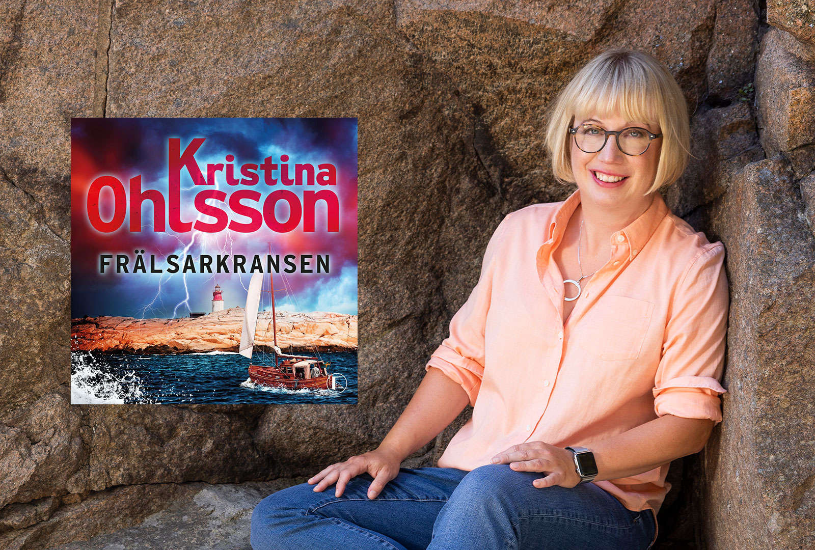 Kristina Ohlsson: "Jag älskar den här platsen."