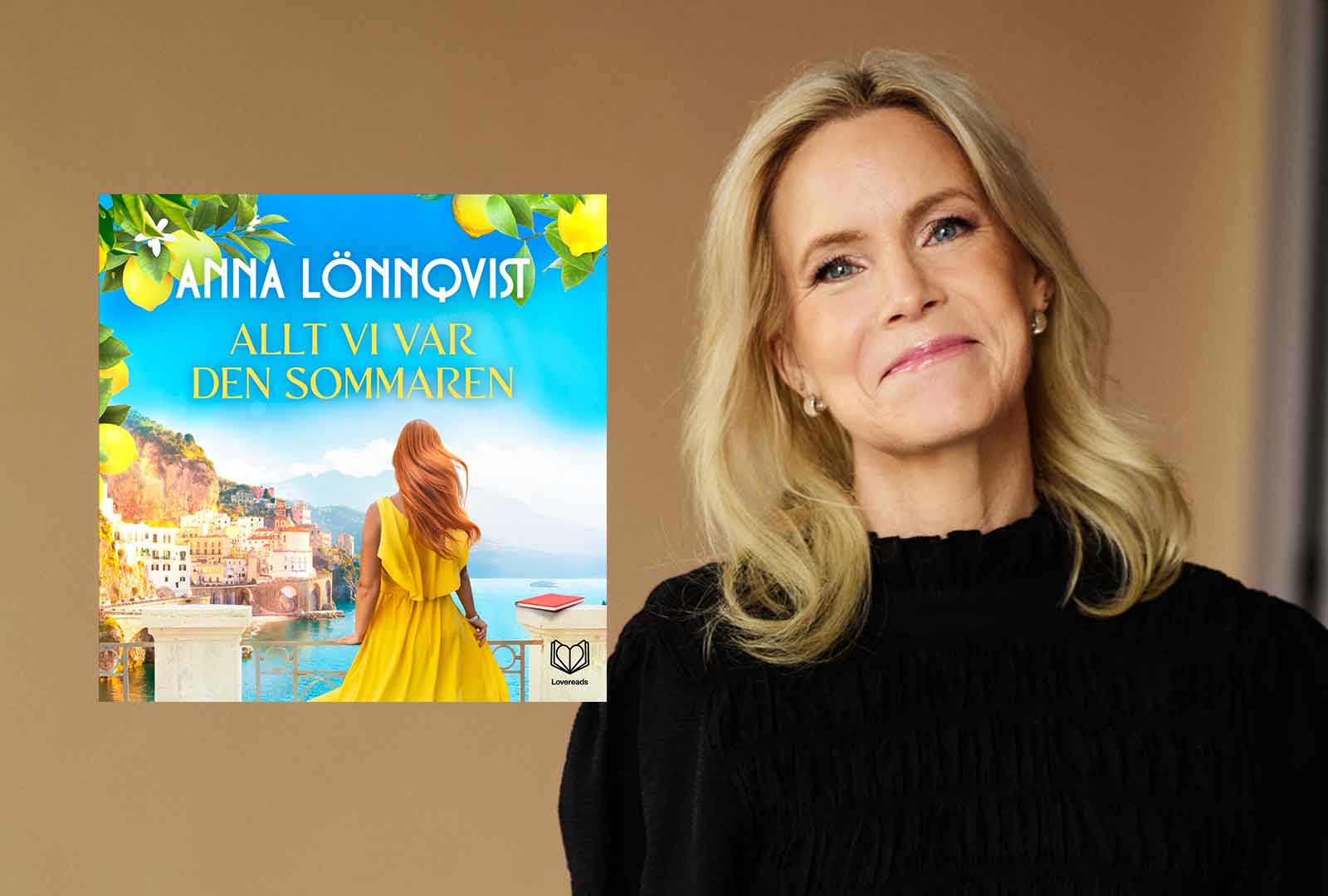 Anna Lönnqvist aktuell med känslosam feelgood i italiensk miljö